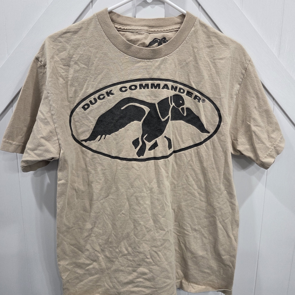 Duck Commander Kids Tan Short Sleeve Tee